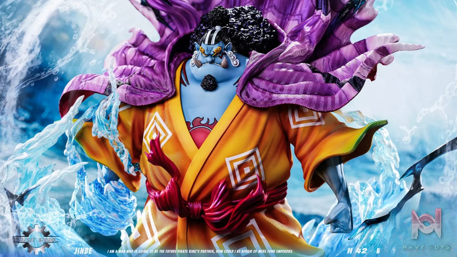 Reset Studio – One Piece POP Seven Warlords of the Sea #3 Jinbe