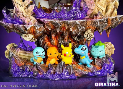 Giratina resin statue ppap studio anime figure