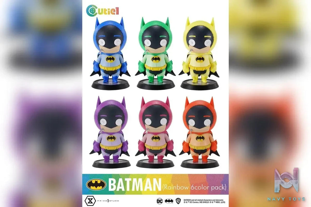 Prime 1 Studio – CUTIE1 DC Series Batman Rainbow Set CT1-20028 (Licensed)