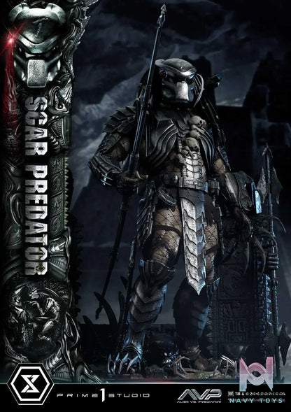 Prime 1 Studio Museum Masterline Alien vs. Predator Scar Predator MMPR-04 MMPR-04DX MMPR-04DXS