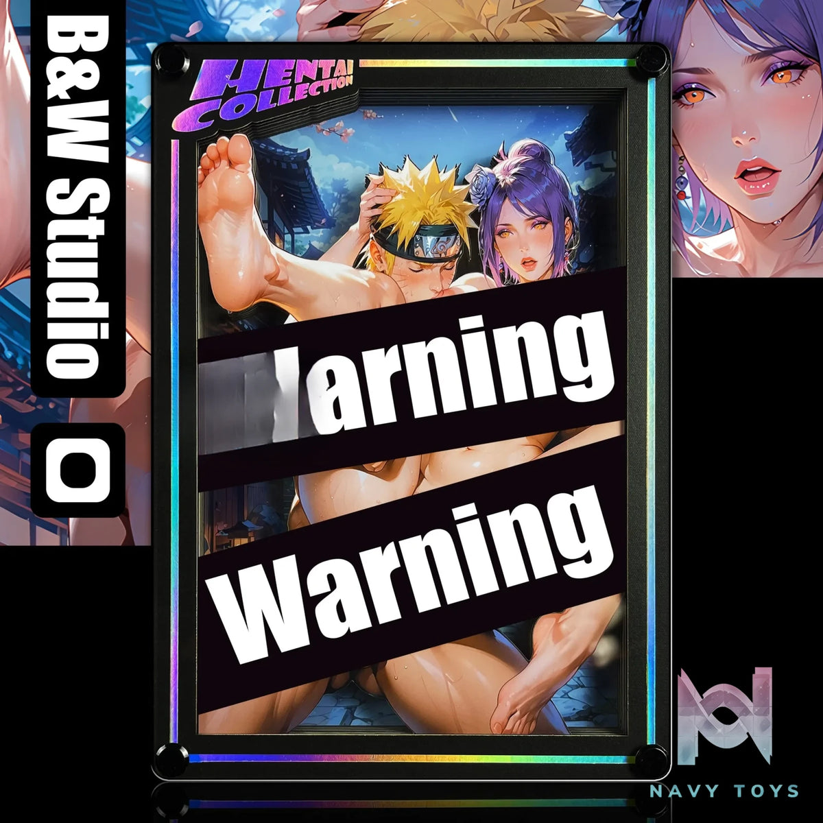 B&W Studio – Konan X Naruto Uzumaki Ben’s Delusion World Series Desktop Decor Card #24 Naruto