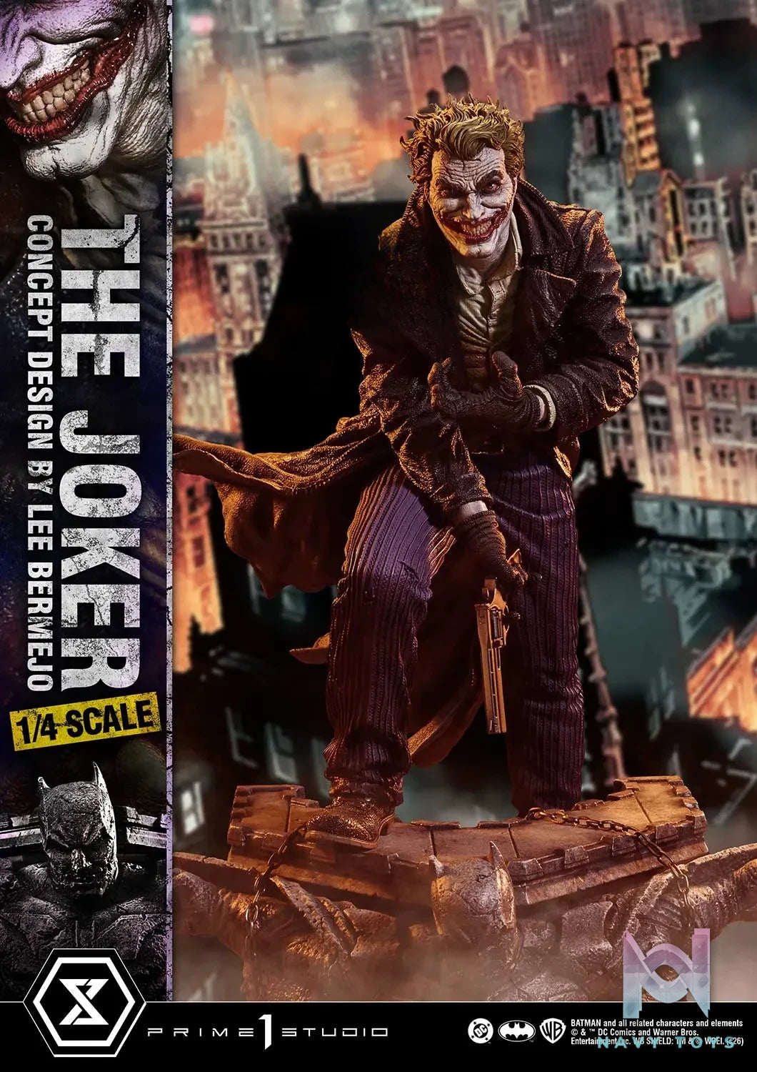 Prime 1 Studio – Ultimate Premium Masterline Batman (Comics) The Joker (Concept Design by Lee Bermejo) UPMDC-15 UPMDC-15DX UPMDC-15DXS (Licensed)