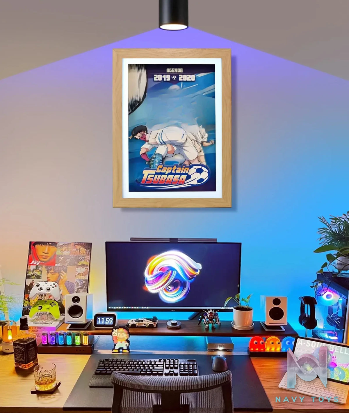 KALA HOME Studio – Captain Tsubasa Multiple Characters 3D Decorative Painting Captain Tsubasa