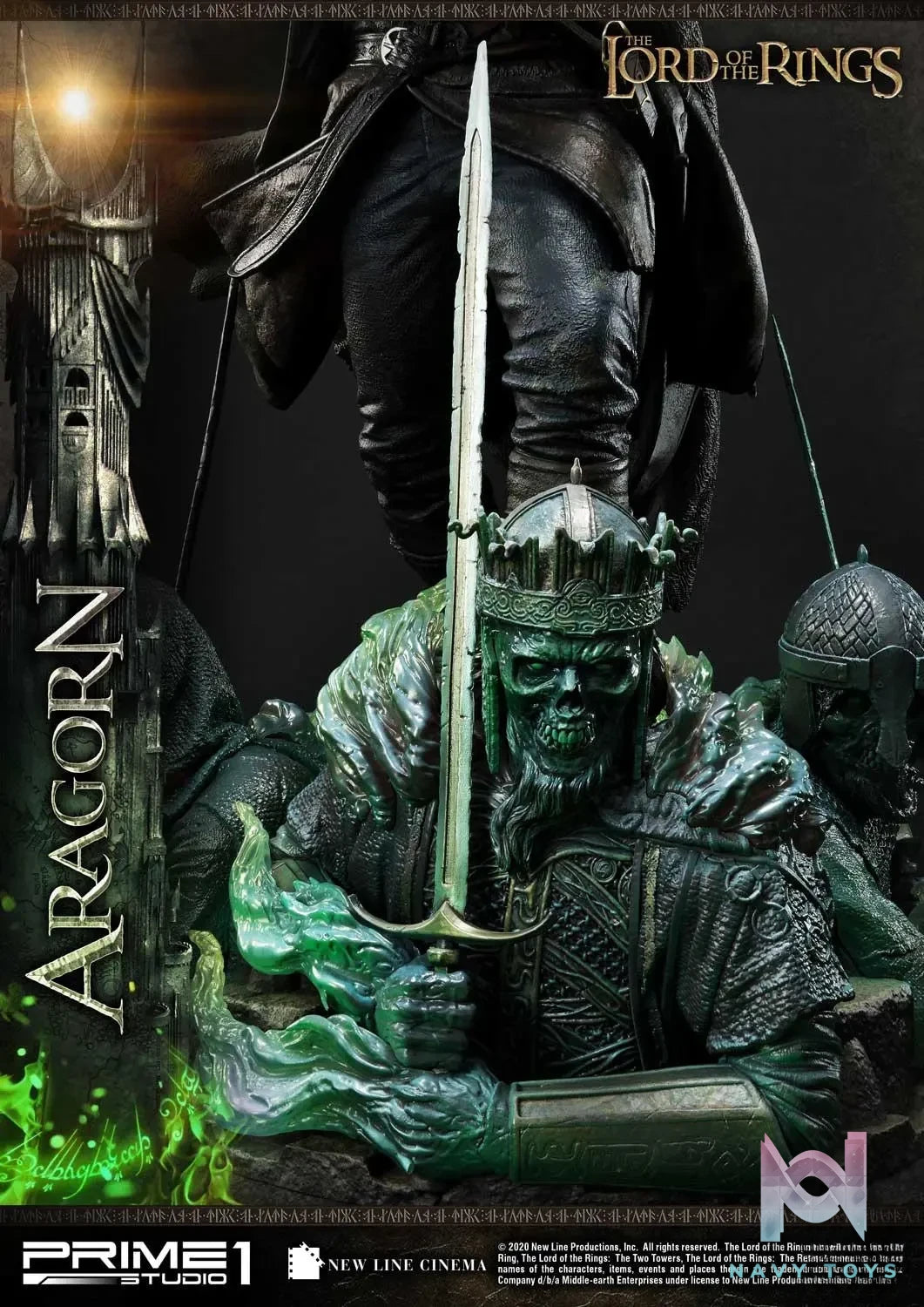 Prime 1 Studio – Premium Masterline The Lord of the Rings: The Return of the King (Film) Aragorn PMLOTR-03 PMLOTR-03DX (Licensed)