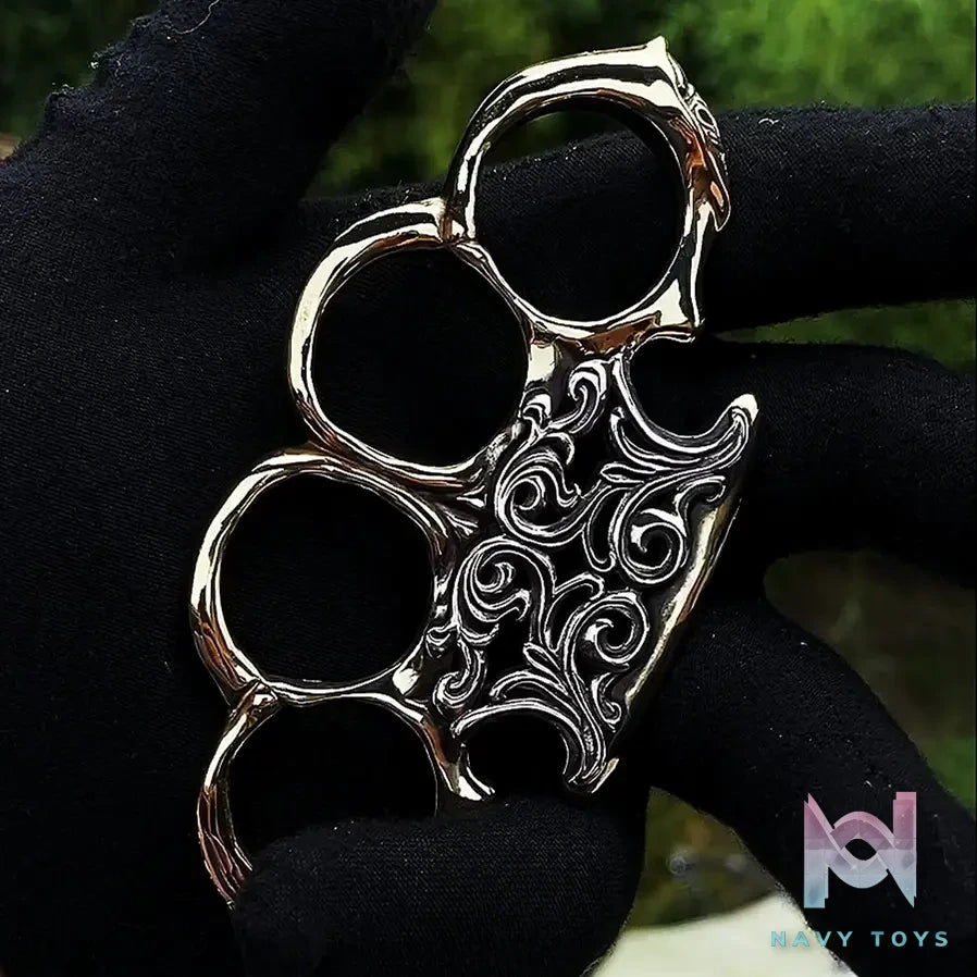 Raven Studio (silver jewelry) – Warrior EDC Knuckle Duster Pendant Original