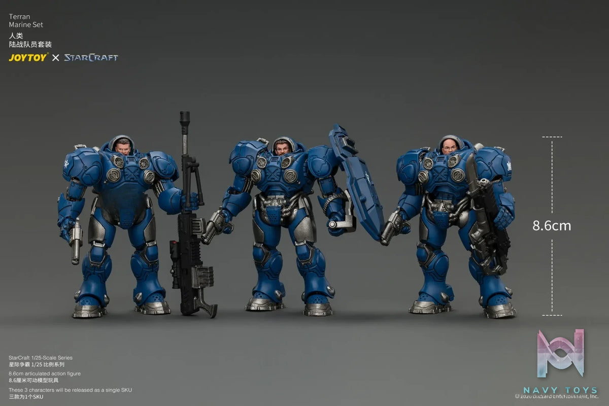 JOYTOY – Starcraft Terran Marine Set JT05152 (Licensed)