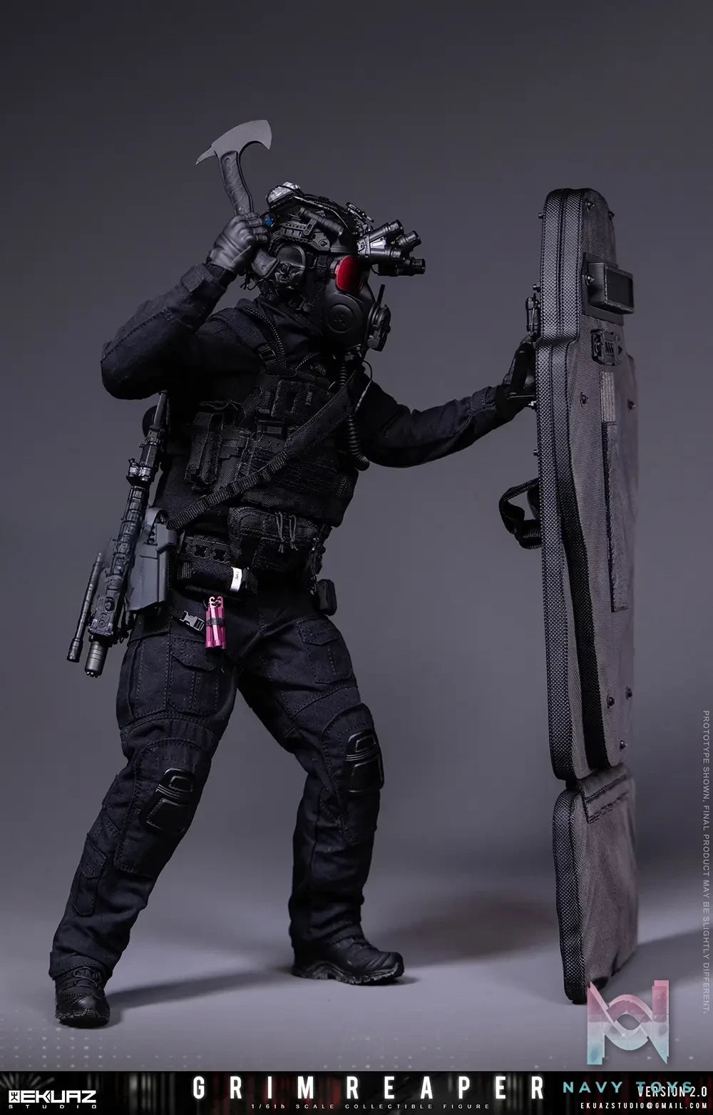 EKUAZ STUDIO – 1/6 GRIM REAPER 2.0 Elite guard EKS015 EKS015S (Licensed)