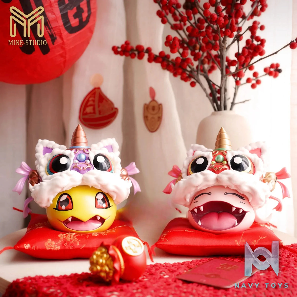 MINE Studio – Nyaromon X Koromon New Year Collection Digimon