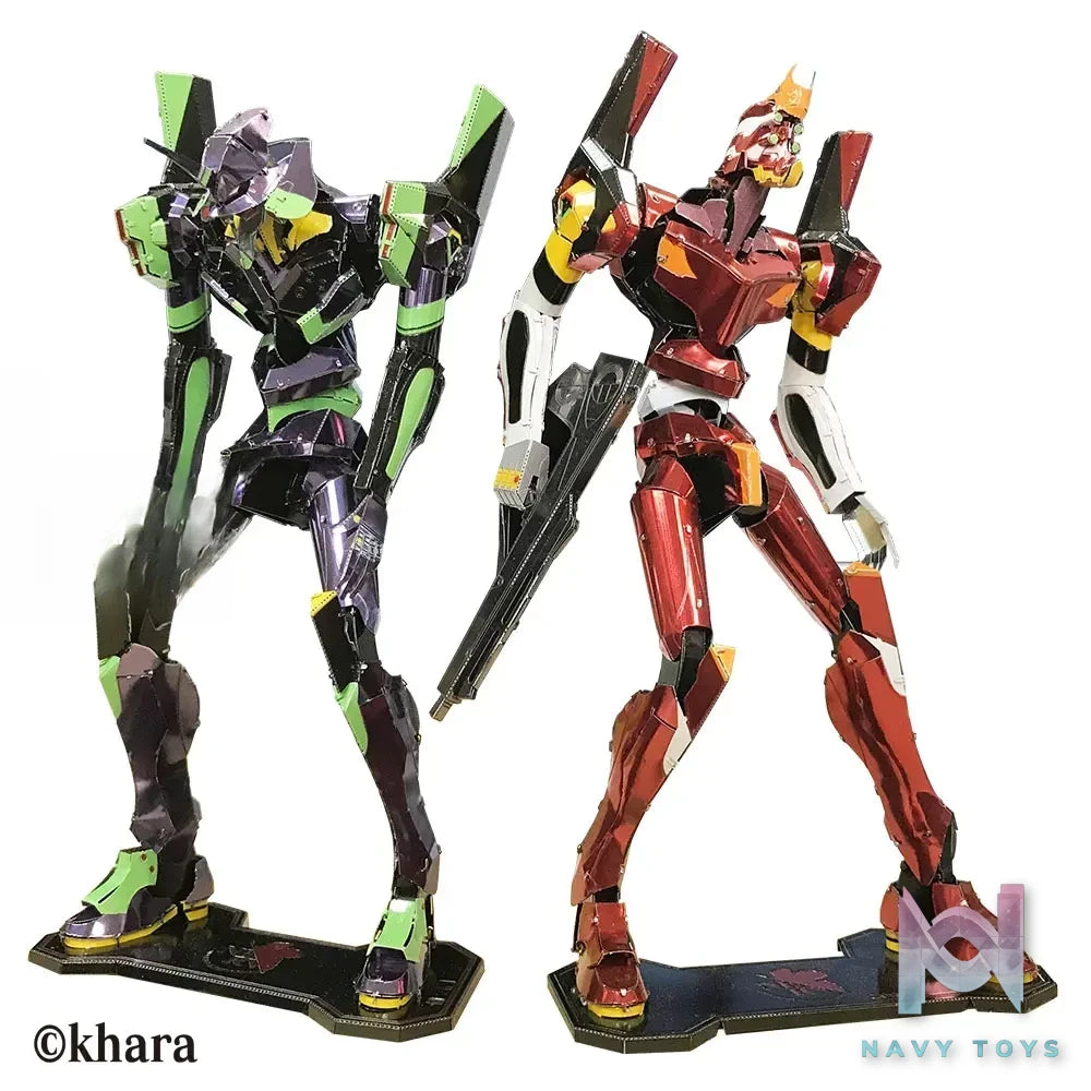 Easy hobby – Metallic Nano Plate Kit Evangelion Unit 01 X Unit 02 (Licensed)