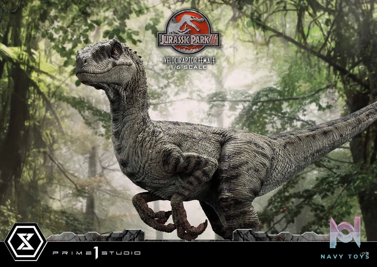 Prime 1 Studio – Legacy Museum Collection Jurassic Park III (Film) Velociraptor Female LMCJP-11 LMCJP-11S (Licensed)