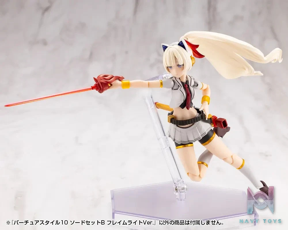 Kotobukiya – M.S.G Modeling Support Goods Virtuous Style09 X Style10 Sword Set A X B Flamerite Ver. (Licensed)