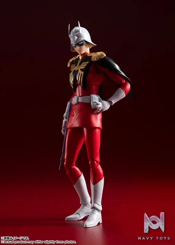 BANDAI SPIRITS – S.H.Figuarts Char Aznable “Mobile Suit Gundam” (Licensed)