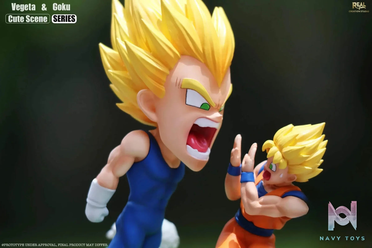 Real Creation Studio – Dragon Ball DBZ Vegeta Yells at Goku