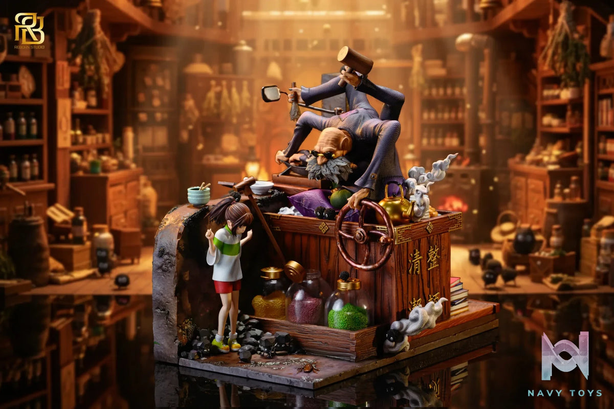 ReBorn Studio – Kamaji X Chihiro Ogino Spirited Away