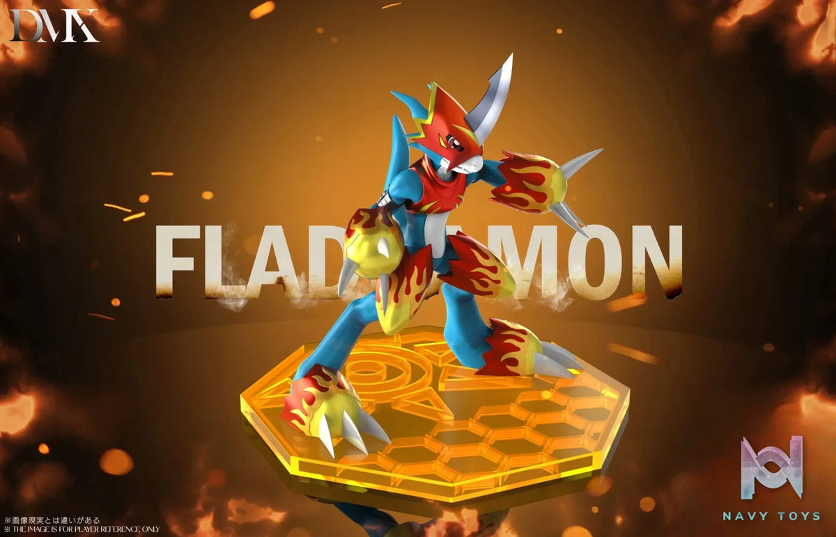 DMX Studio – Digimon Lighdramon & Motomiya Daisuke & V-mon & Fladramon