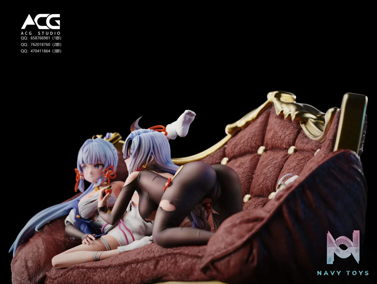 ACG Studio – Genshin impact Lying Series Shenhe & Kamisato Ayaka