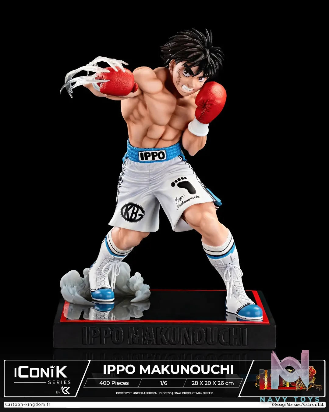 Cartoon Kingdom Studio – Hajime no Ippo – Makunouchi Ippo Iconik 1/6 Statue (Licensed)