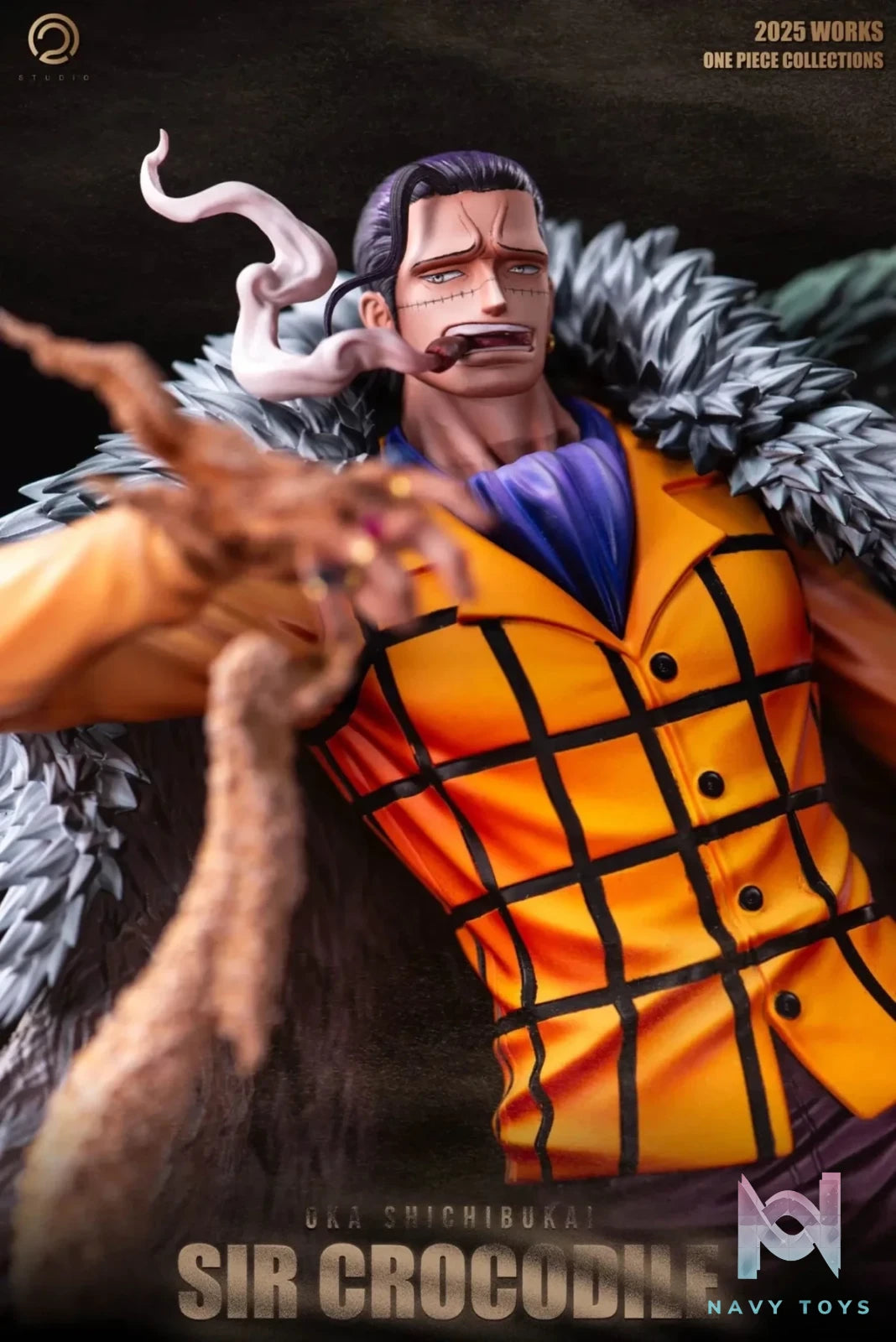 C2 Studio - One Piece Marineford Arc 08 Crocodile resin statue Navy Toys anime figure