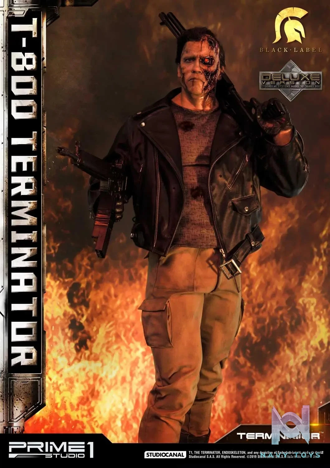 Prime 1 Studio – High Definition Museum Masterline Black Label The Terminator (Film) T-800 Terminator HDMMBLT1-02 HDMMBLT1-02DX(Licensed)