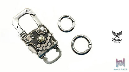 Raven Studio (silver jewelry) – Exclusive Tech-style Keychain Original