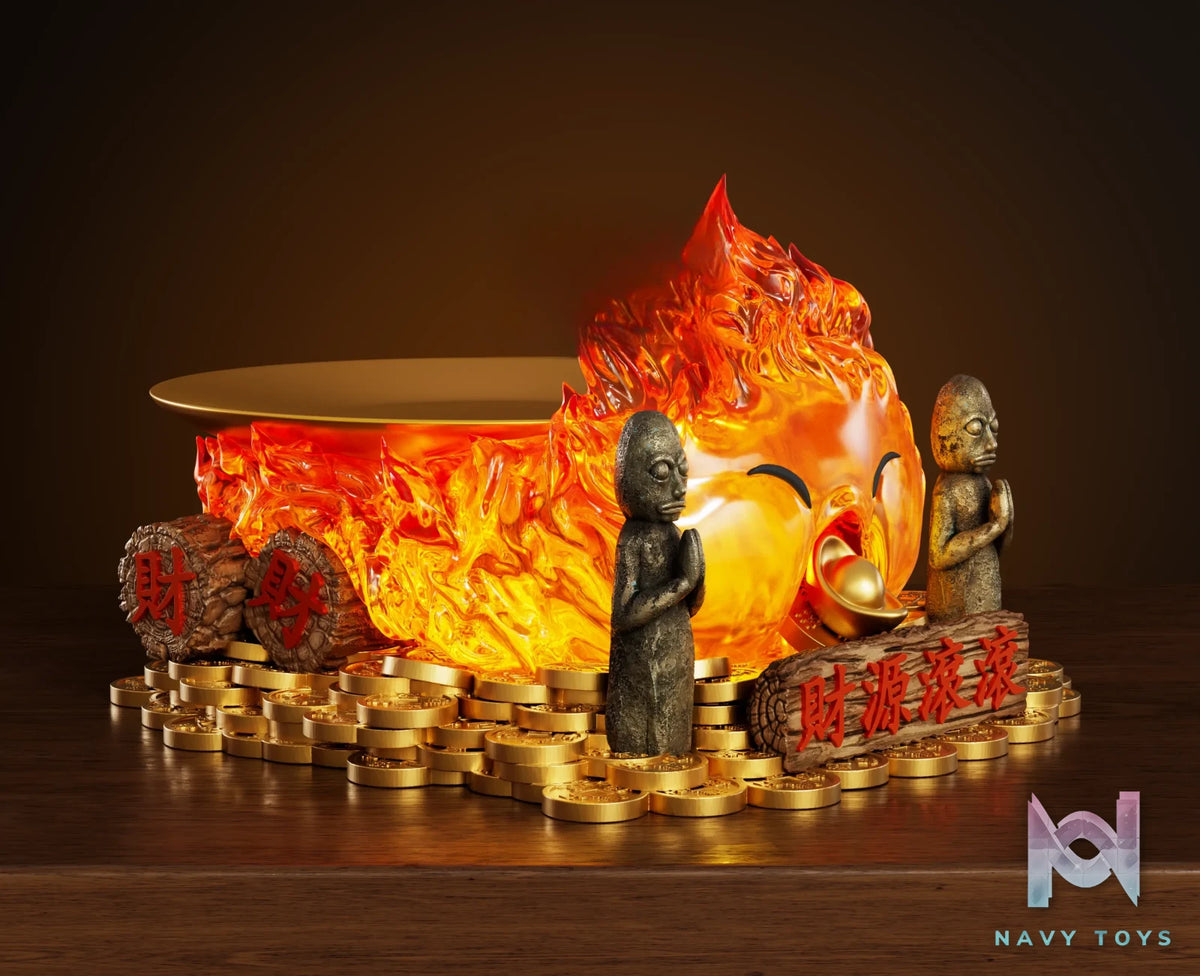 WAWA Studio – Lucky Series Lucky Calcifer Tray Howl’s Moving Castle