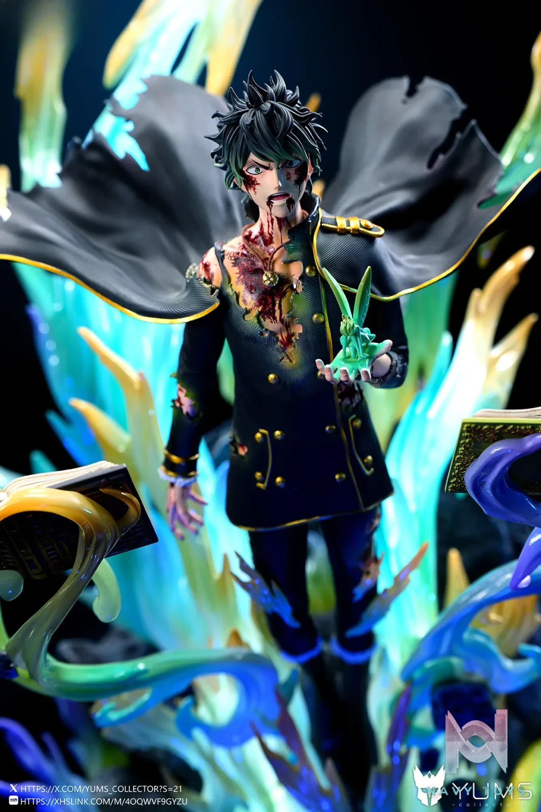 YUMS-Collectors Studio – Black Clover Spade Prince Yuno Awakening Form