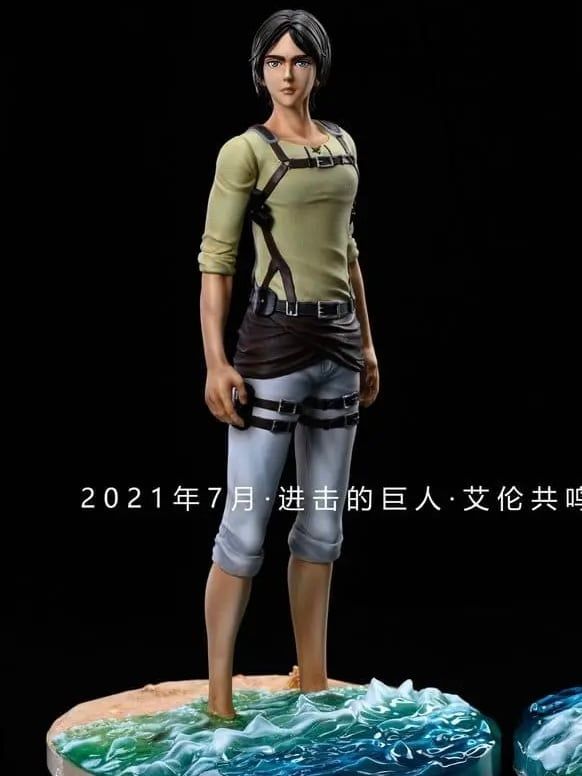 Eren Yeager Viewing The Sea - Attack On Titan - Typical Scene Studio resin statue Typical Scene Studio anime figure