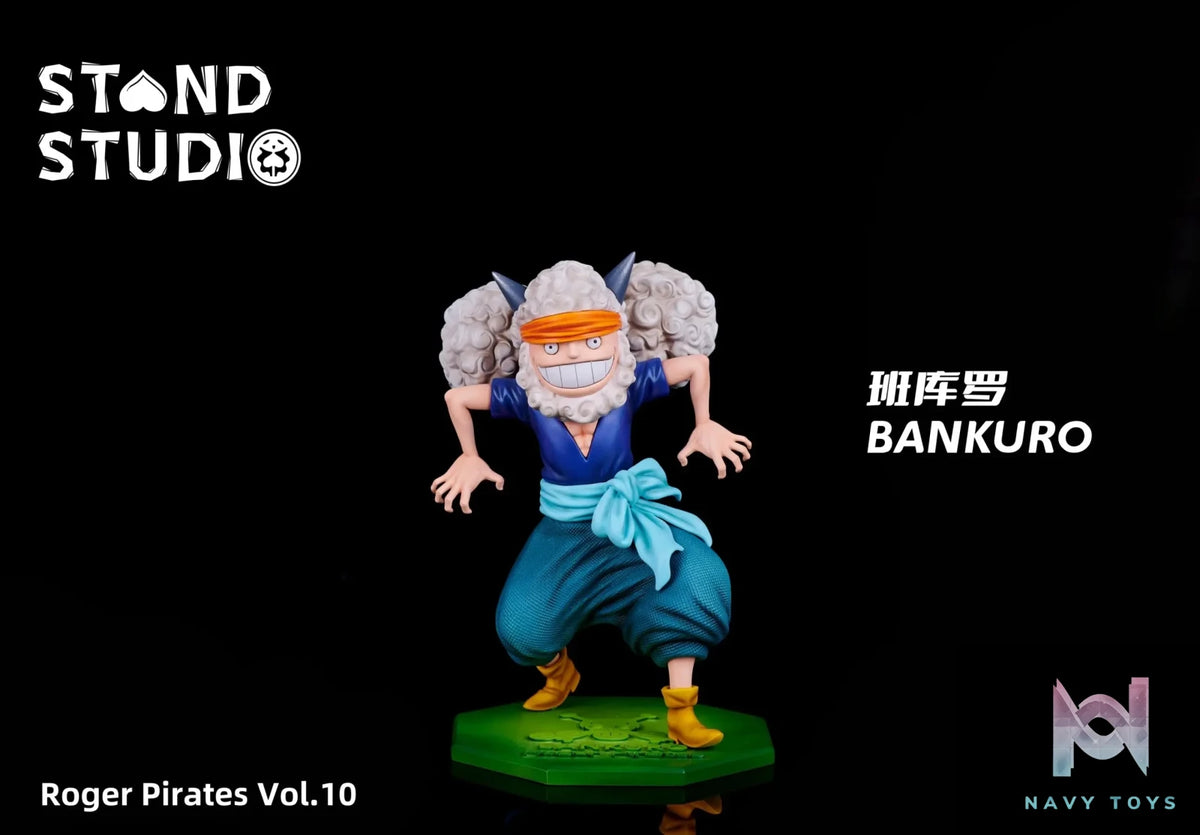 Stand Studio – One Piece Roger Pirates #10 Petermoo & Bankuro