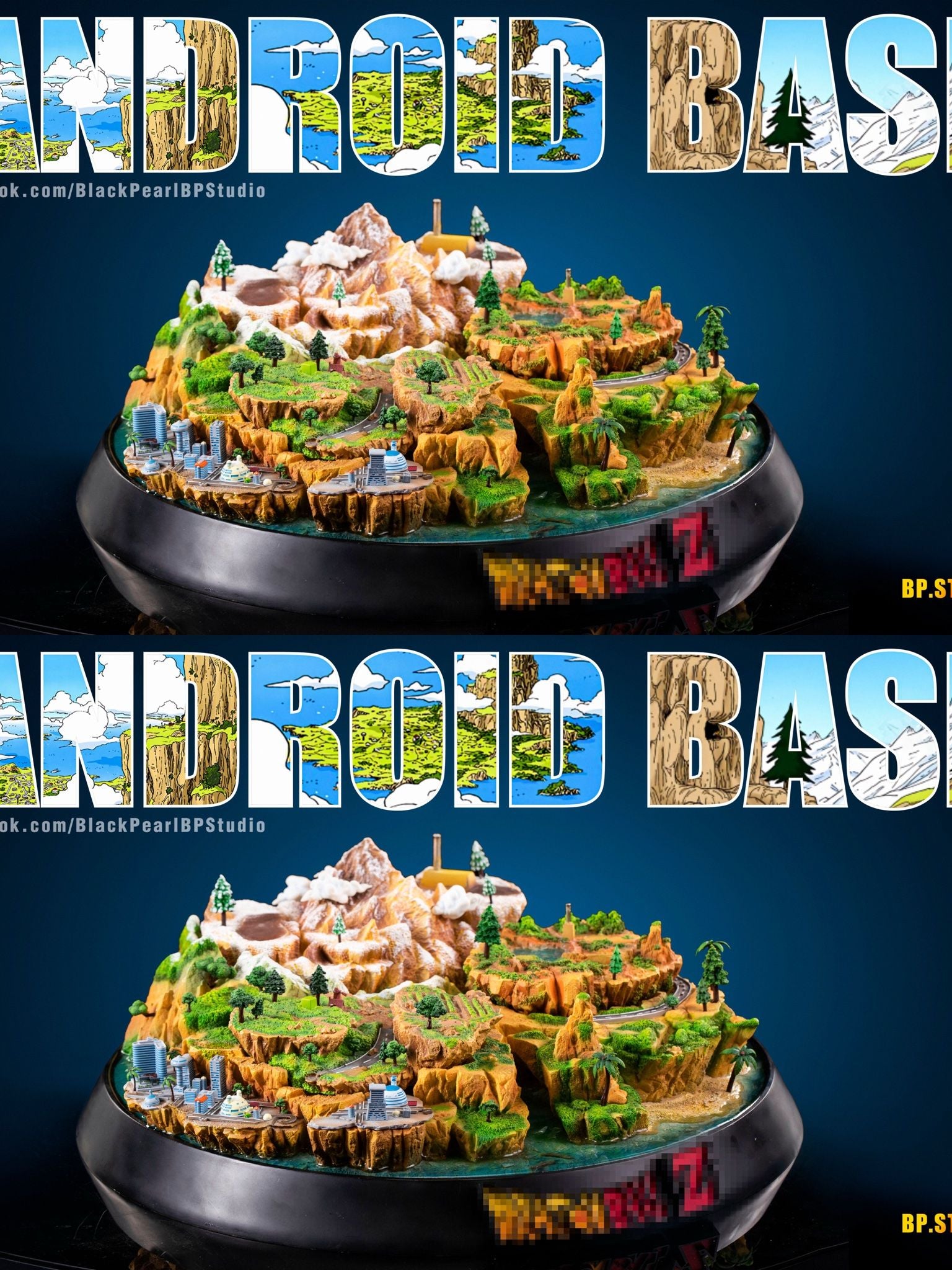 Androids Saga Combination Base - Dragon Ball - BP Studio resin statue Bp Studio anime figure