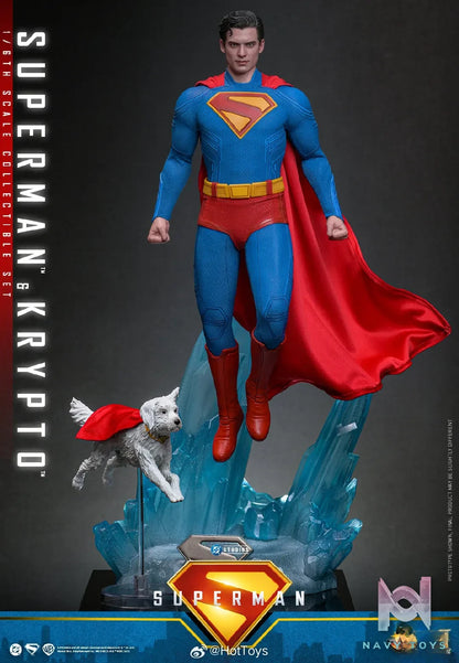Hottoys – Superman & Krypto 1/6th scale Collectible Set MMS812 (Licensed)