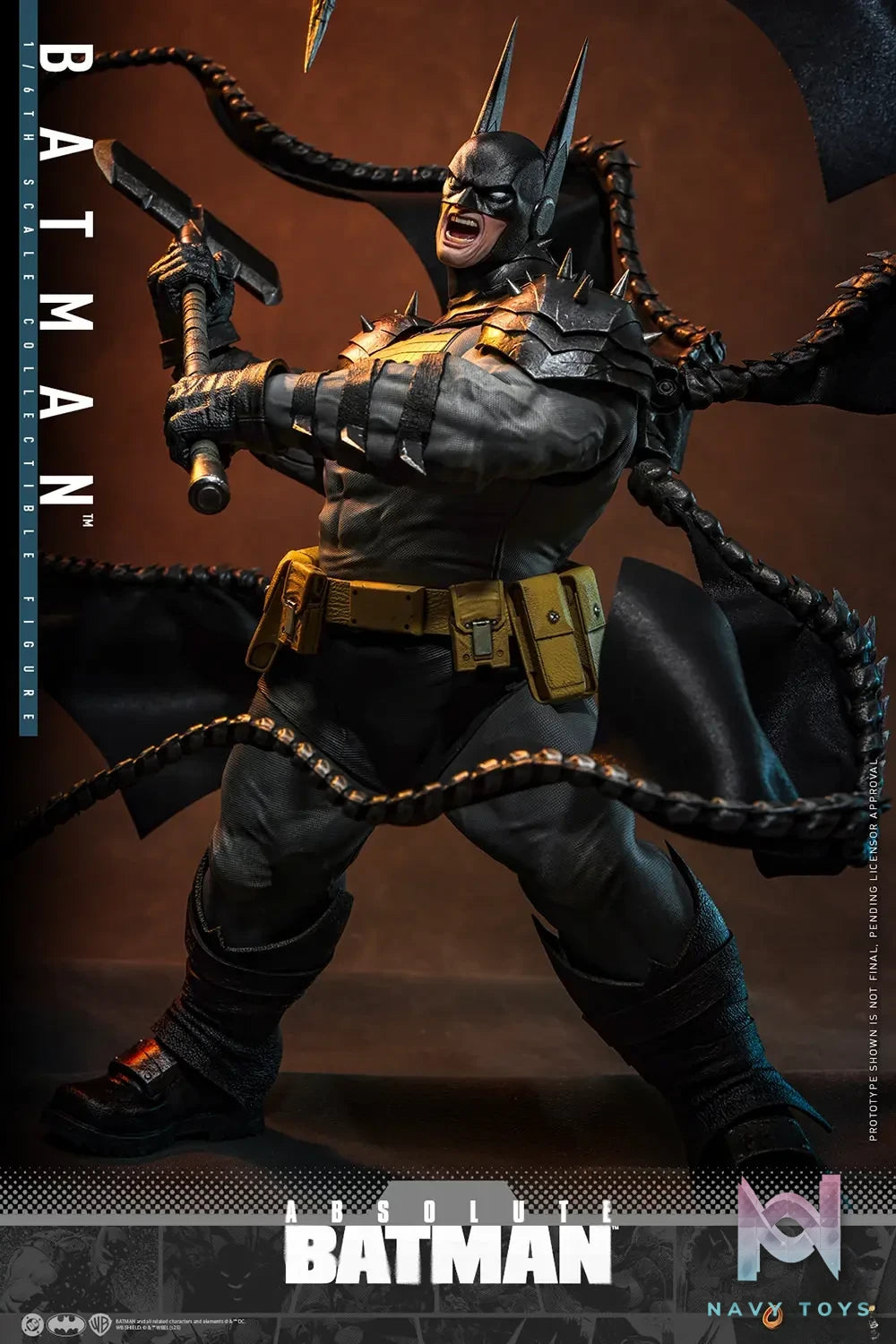Hottoys – Absolute Batman Batman 1/6th scale Collectible Figure CMS030 (Licensed)