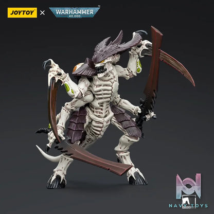 JOYTOY Studio – Warhammer 40,000 Tyranids Hive Fleet Leviathan Tyranid Warrior with Boneswords 2 JT8766 (Licensed)