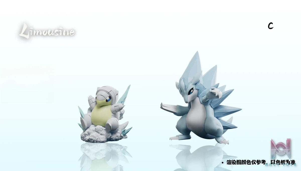 LIMOUSINE Studio – Sandshrew Evolution Set Pokémon