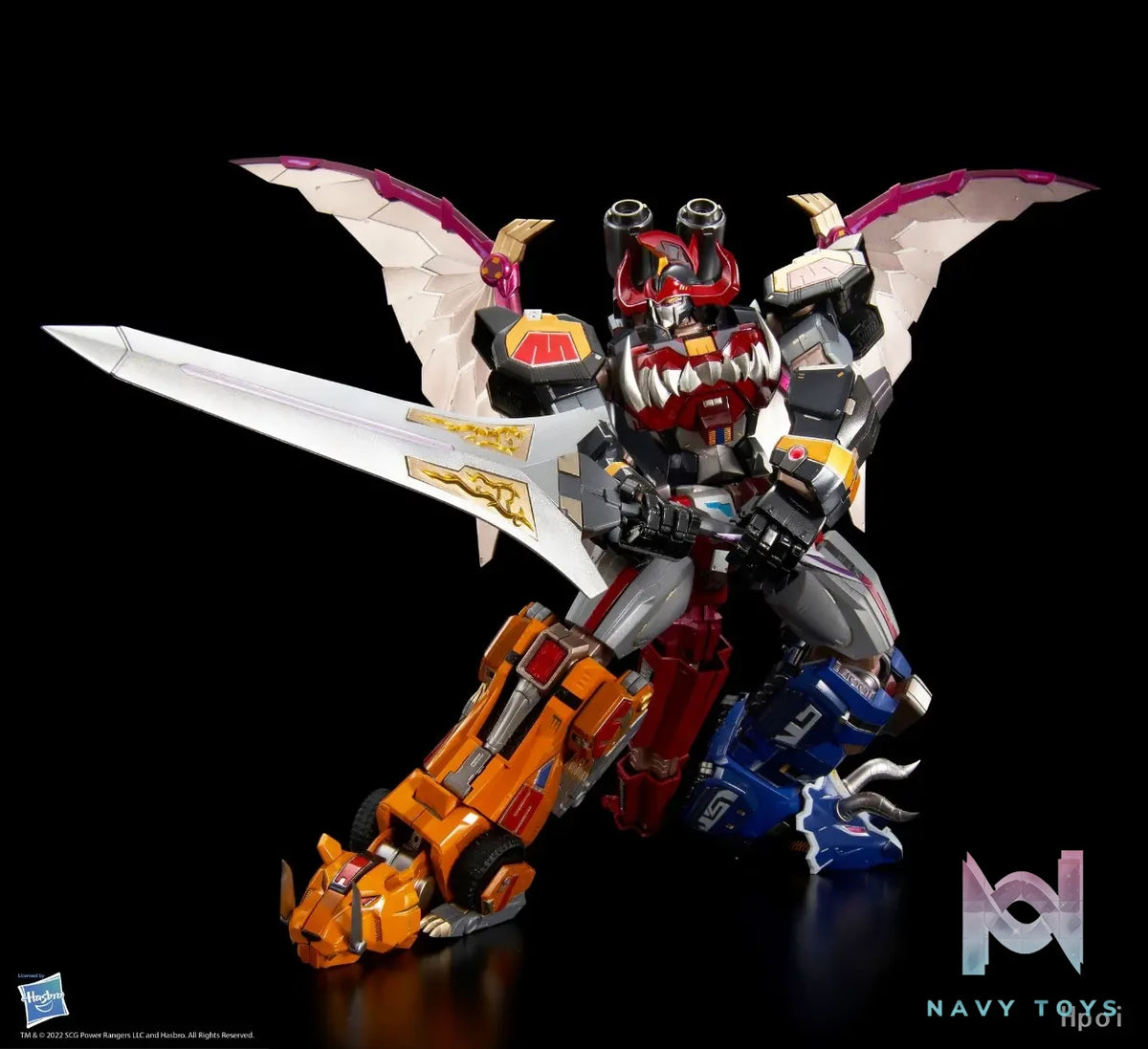Flametoys Studio & Sentinel Studio – GO! KARA KURI Combine Dino Megazord (Licensed)