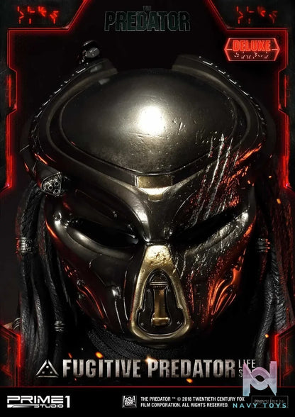 Prime 1 Studio – Life Size Bust The Predator (Film) Fugitive Predator LSTPR-01 LSTPR-01DX (Licensed)