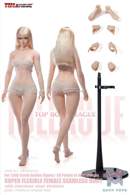 TBLeague – 1/6 Hourglass Curvy Female Body (Licensed)