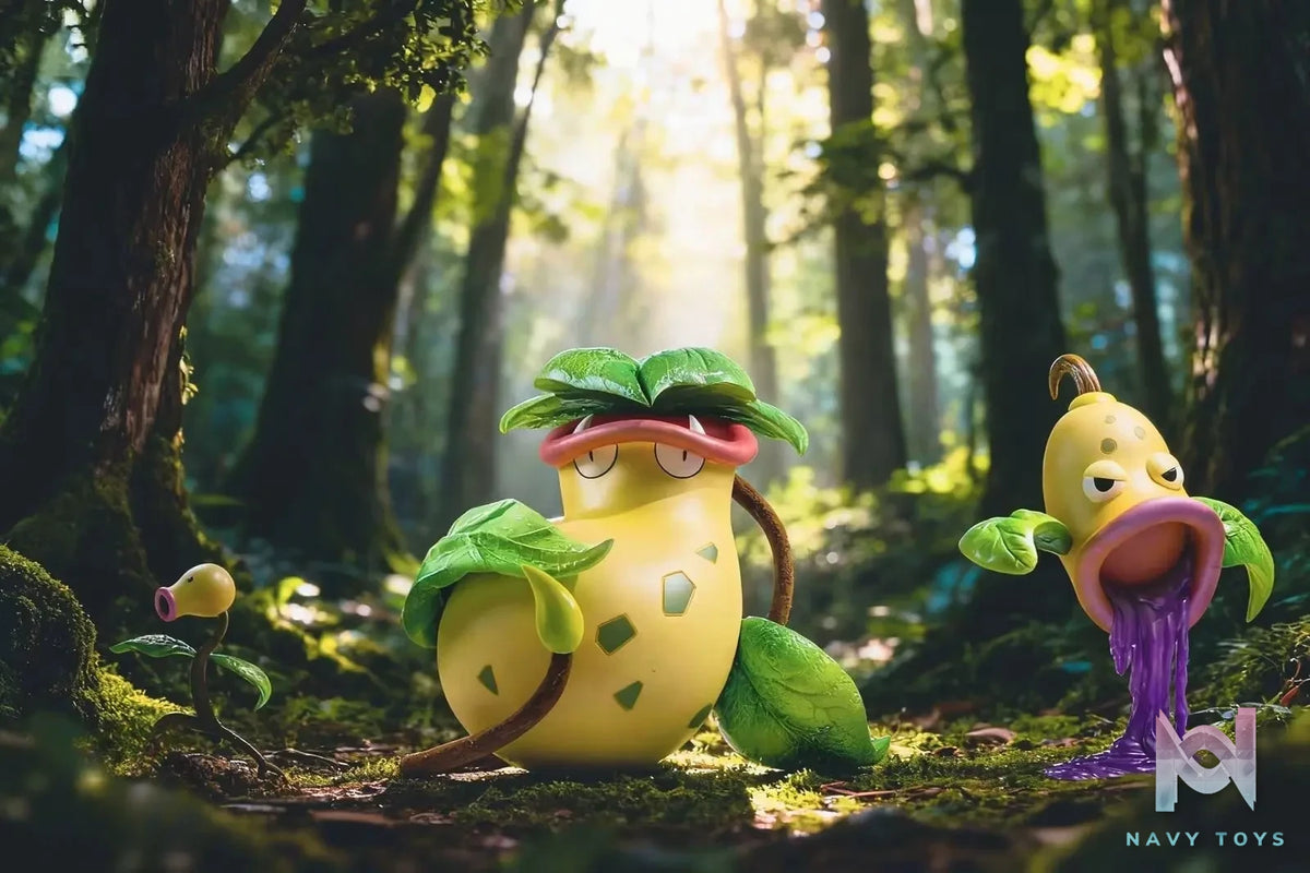 Pallet Town Studio – Bellsprout & Weepinbell & Victreebel & Mega Victreebel