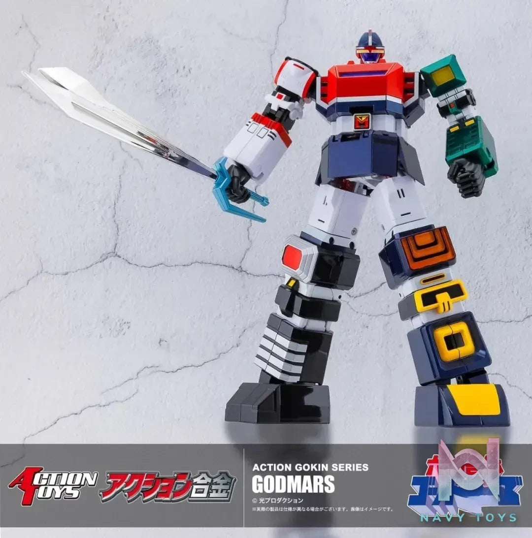 Action Toys – Original Six Gods Combined Thunder King Alloy Finished Model (Licensed)
