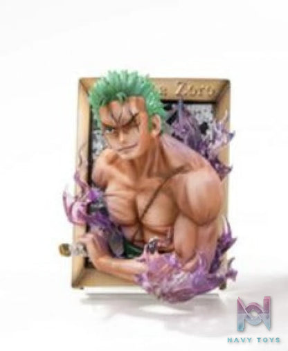 Gravity Studio – One Piece Zoro Nami Usopp 3D Photo Frame