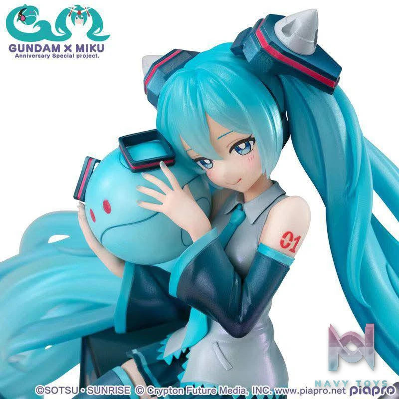 Gundam x Miku Anniversary Special Project Lucrea resin statue MegaHouse Studio anime figure