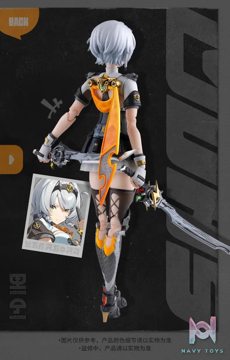 BANDAI SPIRITS X miHoYo – Zenless Zone Zero Soldier 0 – Anby Action Figure (Licensed)