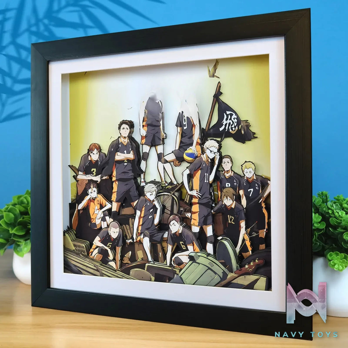 KALA HOME Studio – Haikyu!! Multiple Characters #02 3D Decorative Painting Haikyu!!