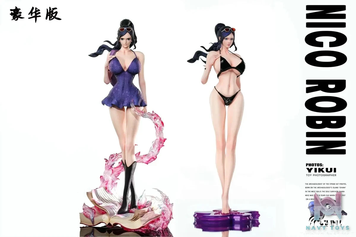 Restart Studio - One Piece Nico Robin Book Effects resin statue Navy Toys anime figure