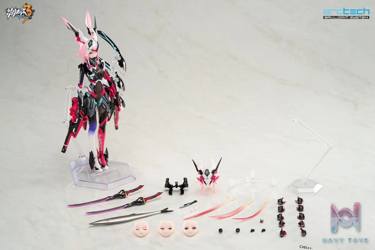 APEX-TOYS – Honkai Impact 3rd Yae Kasumi Arctech Neon Shade 1/8 Action Figure (Licensed)