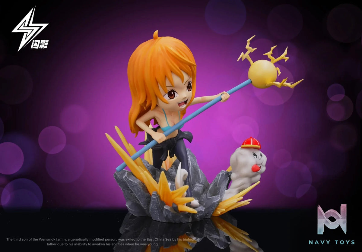 Shan Ying Studio – One Piece Nami and Usopp in leather and straw hats