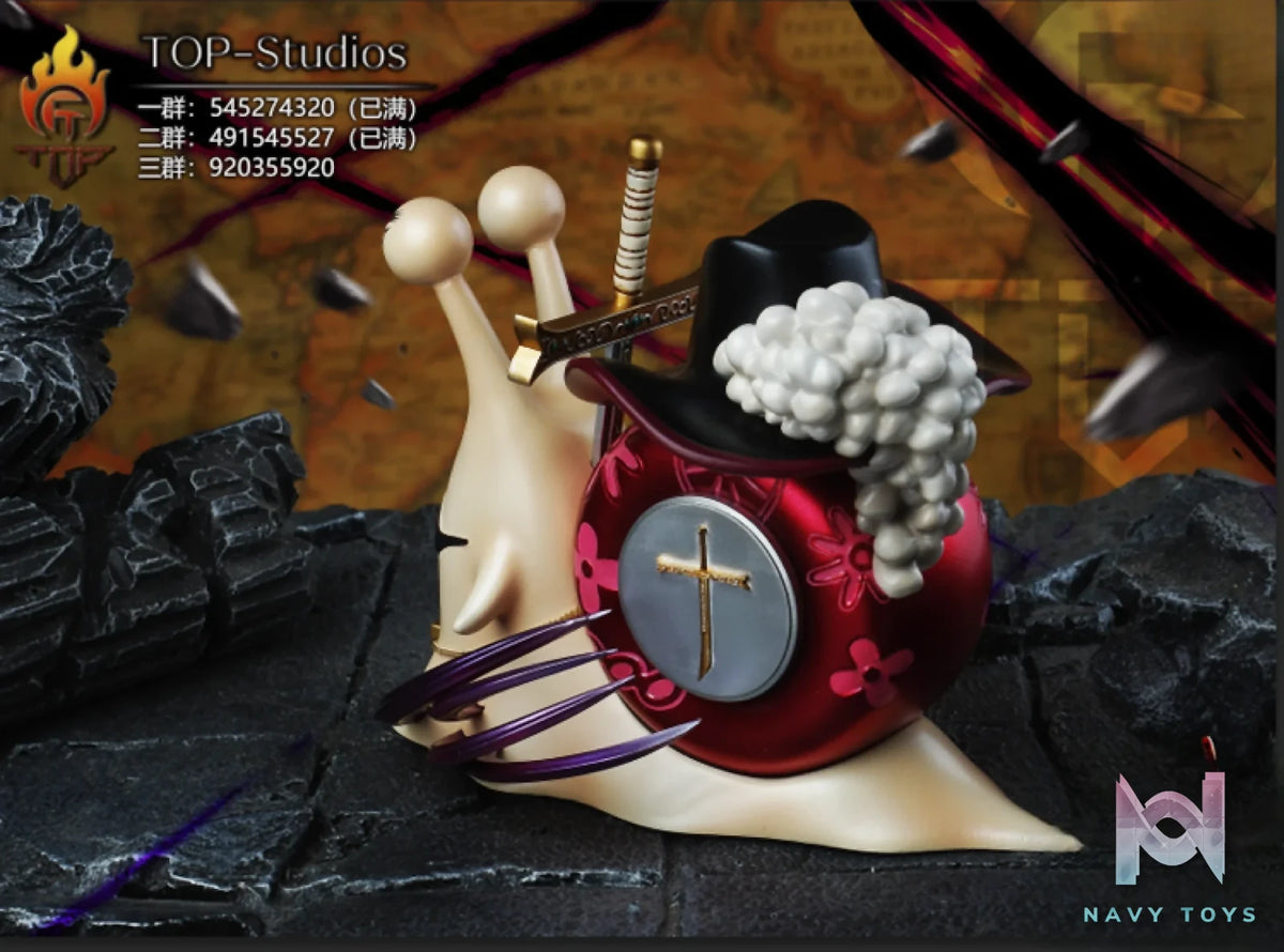 TOP Studio – Mihawk and Doflamingo Transponder Snails