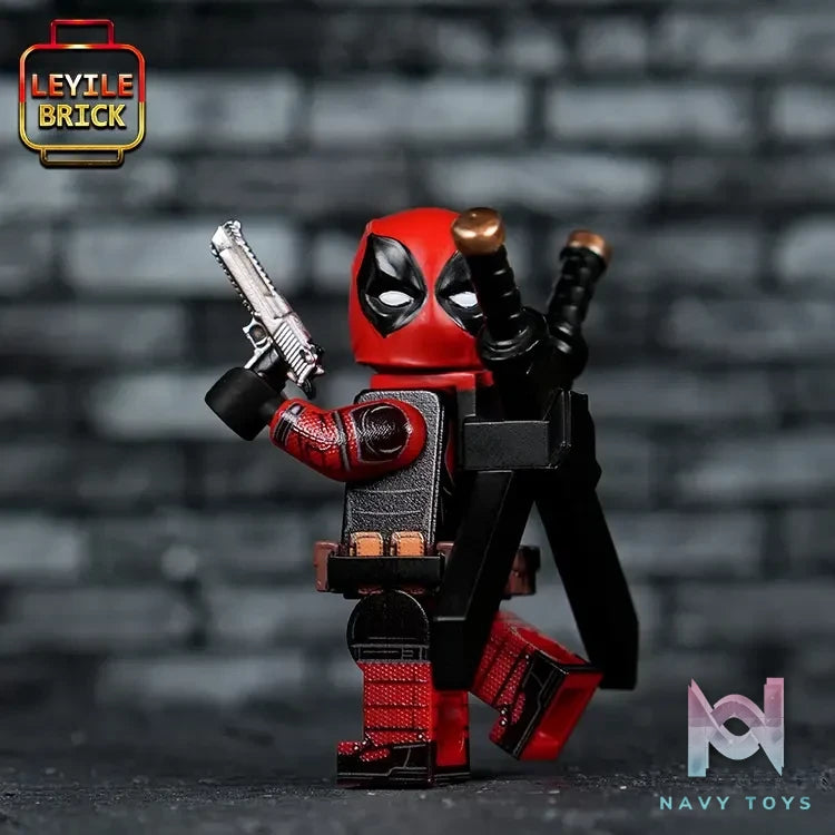 LEYILEBRICK Studio – Deadpool LYLMV354 Wolverine LYLMV355 (Shipment at the end of August)