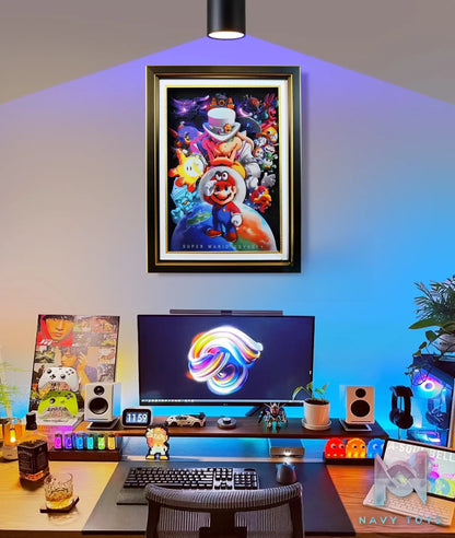 KALA HOME Studio – Super Mario Multiple Characters #02 3D Decorative Painting Super Mario