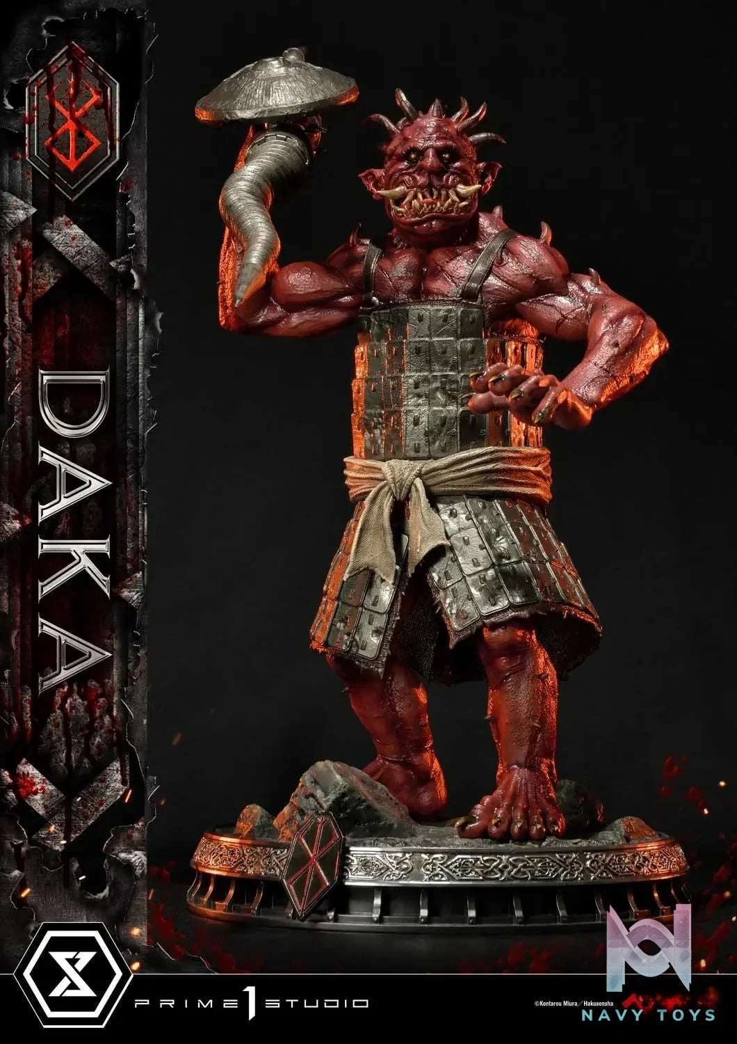 Ultimate Premium Masterline Berserk Daka UPMBR-19 (Licensed) - Prime 1 Studio resin statue Navy Toys anime figure