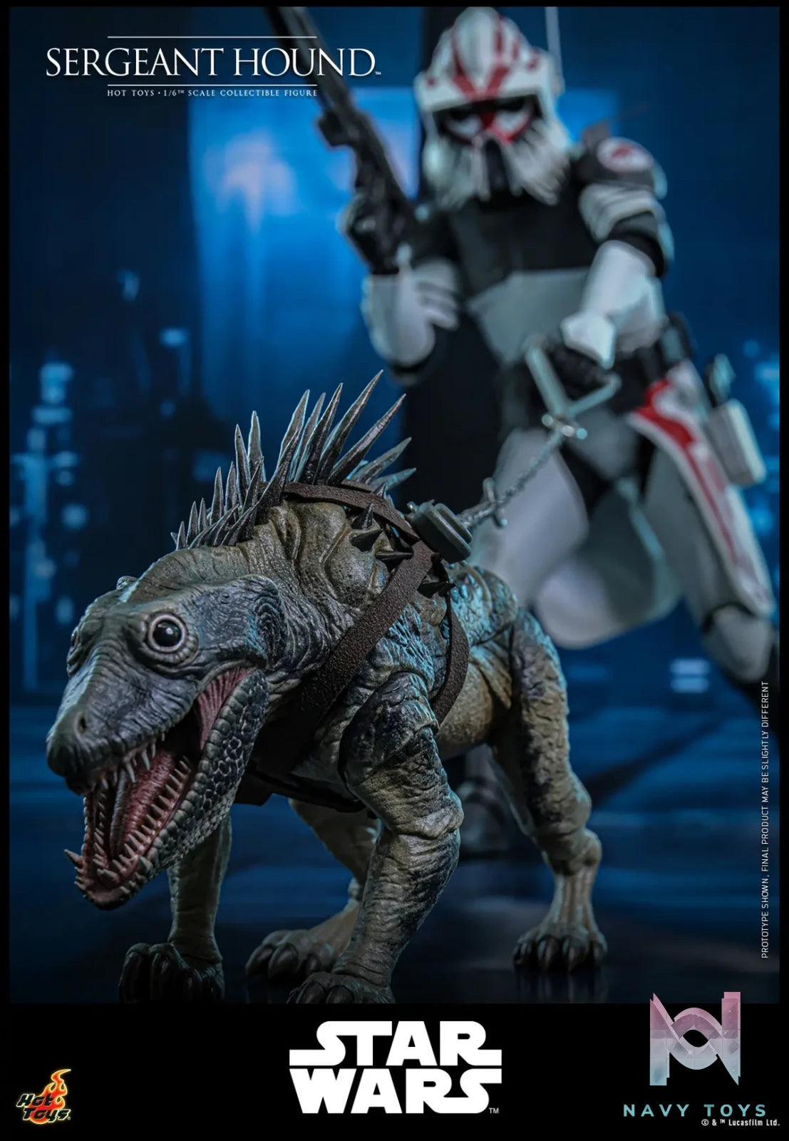 Hottoys – Sergeant Hound 1/6 Scale Collectible Figure TMS167 (Licensed)